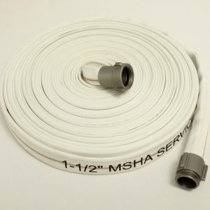 Aluminum Coupled MSHA Fire Hose | Rawhide Fire Hose