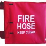 Hump rack fire hose rack covers